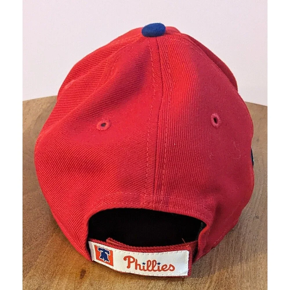 Phillies New Era 9Forty Youth Snapback Cap 2022 World Series Logo Adjustable